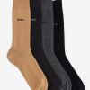 Accessories BOSS | Boss Rs Gift Set Uni Cc 4 Pack Socks Medium Beige (O/S)