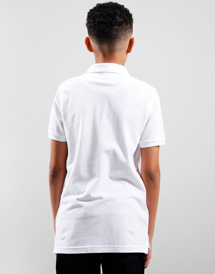 Clothing Lyle & Scott Junior Polo Shirts | Lyle & Scott Junior Classic Polo Shirt White (8/9Yr)