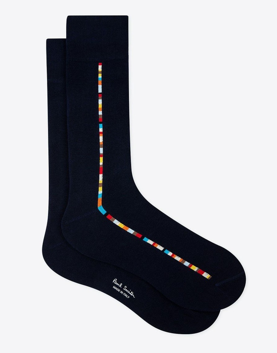 Accessories Paul Smith | Paul Smith Vittore Socks Multi 47 Navy (O/S)