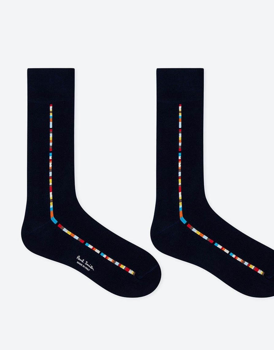 Accessories Paul Smith | Paul Smith Vittore Socks Multi 47 Navy (O/S)