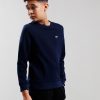 Clothing Lacoste Kids Sweats | Lacoste Kids Crew Sweat Navy Blue (4Yr)