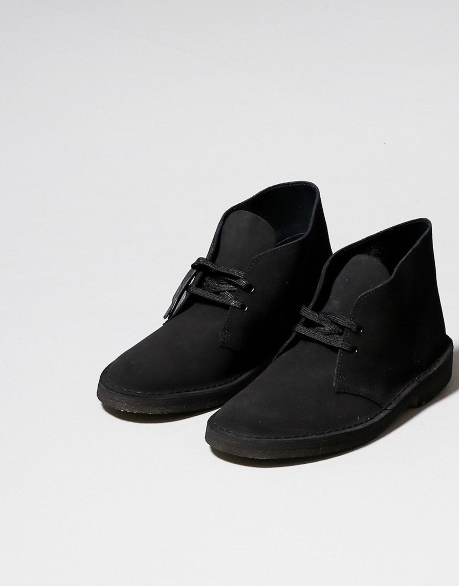 Footwear Clarks Originals | Clarks Originals Desert Boot Black (Uk7)