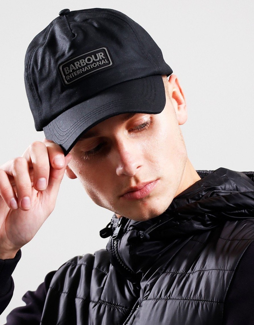 Accessories Barbour | Barbour International Westbourne Cap Black (O/S)