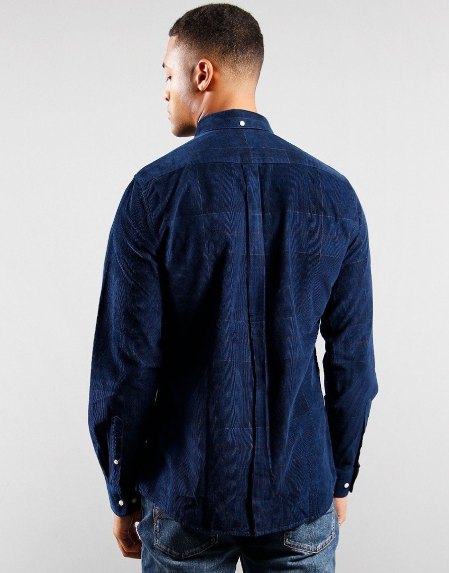 Clothing Barbour Shirts | Barbour Blair Long Sleeve Shirt Midnight (S)