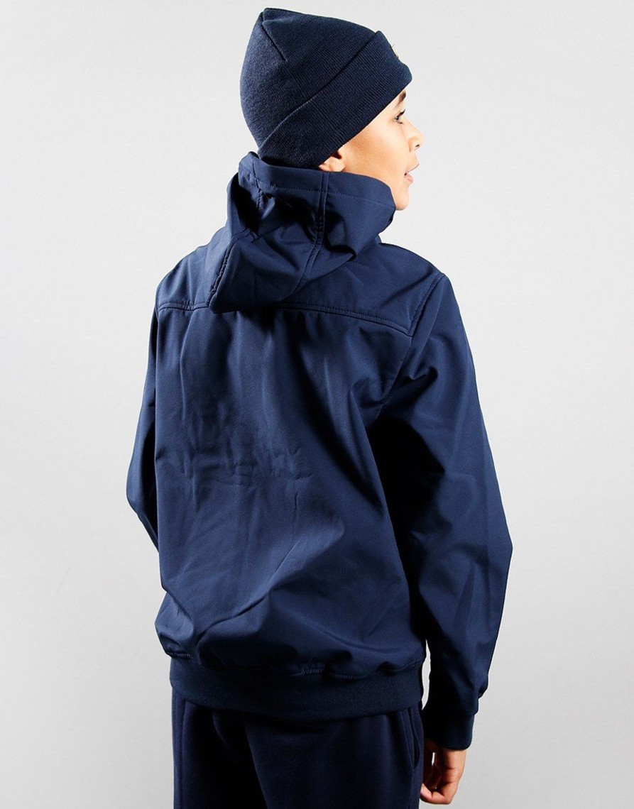 Clothing Lyle & Scott Junior Jackets & Coats | Lyle & Scott Junior Soft Shell Jacket Navy Blazer (3/4Yr)