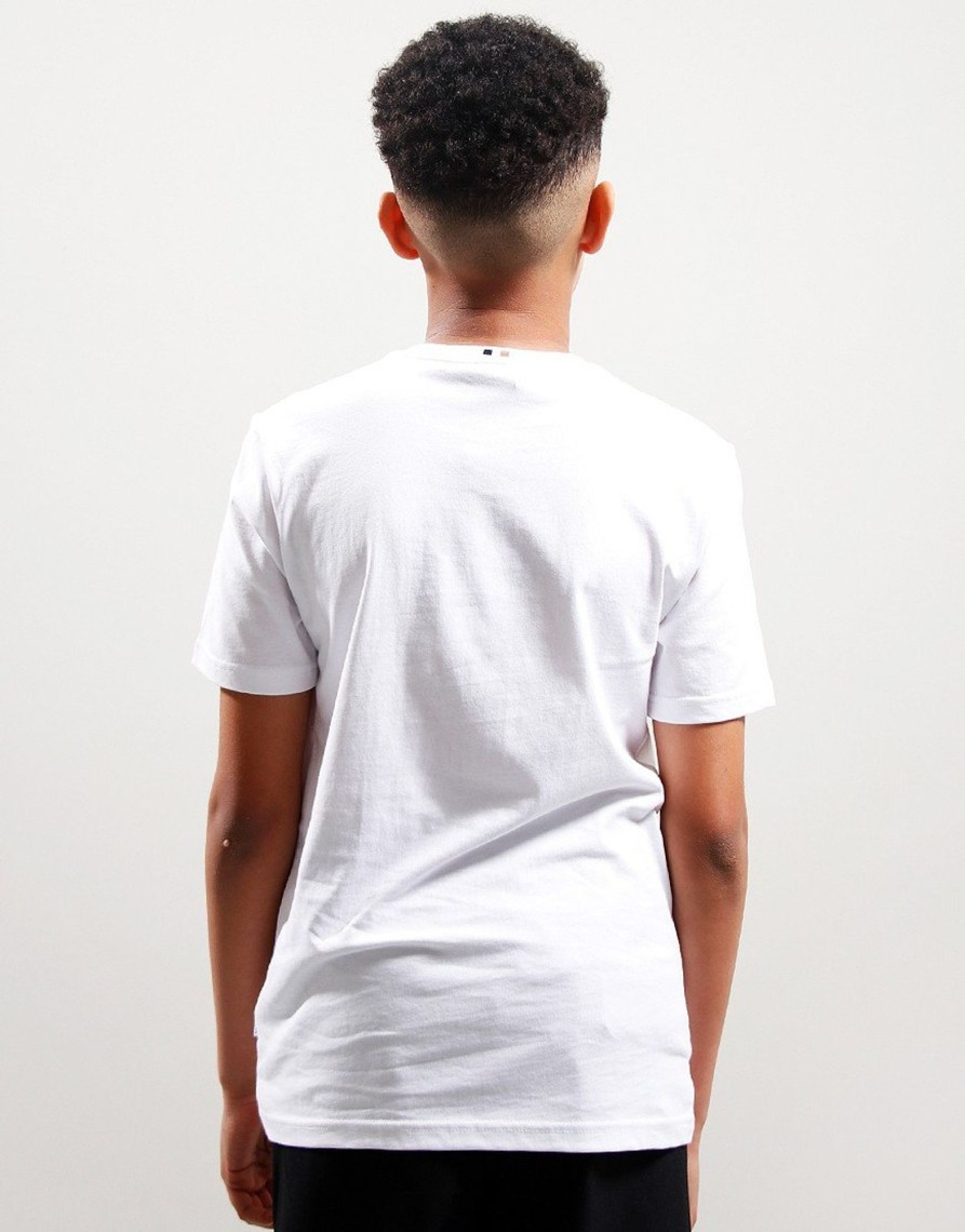 Clothing BOSS Kids T-Shirts | Boss Kids Graphic T-Shirt White (10Yr)