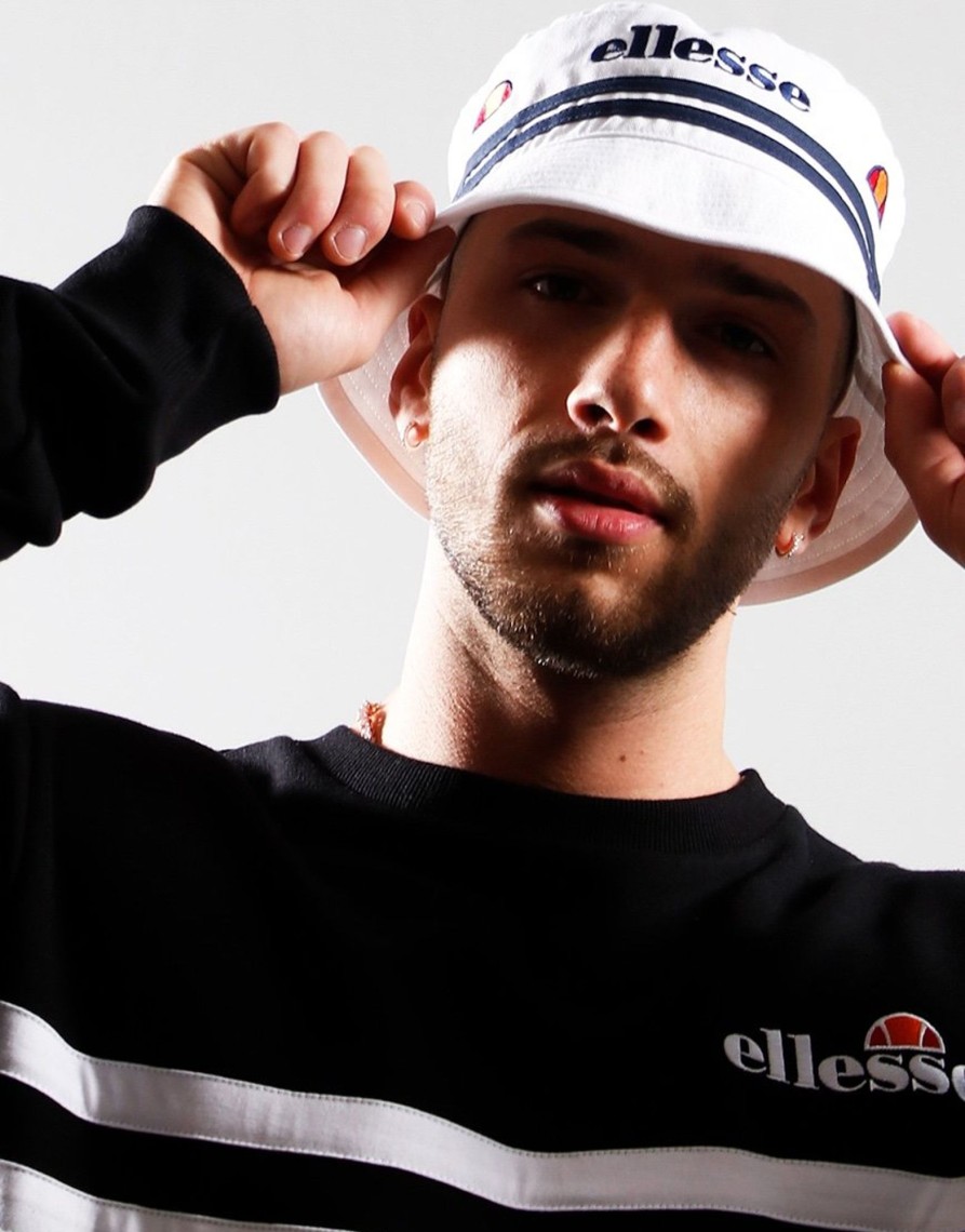 Accessories Ellesse | Ellesse Lorenzo Bucket Hat White (O/S)