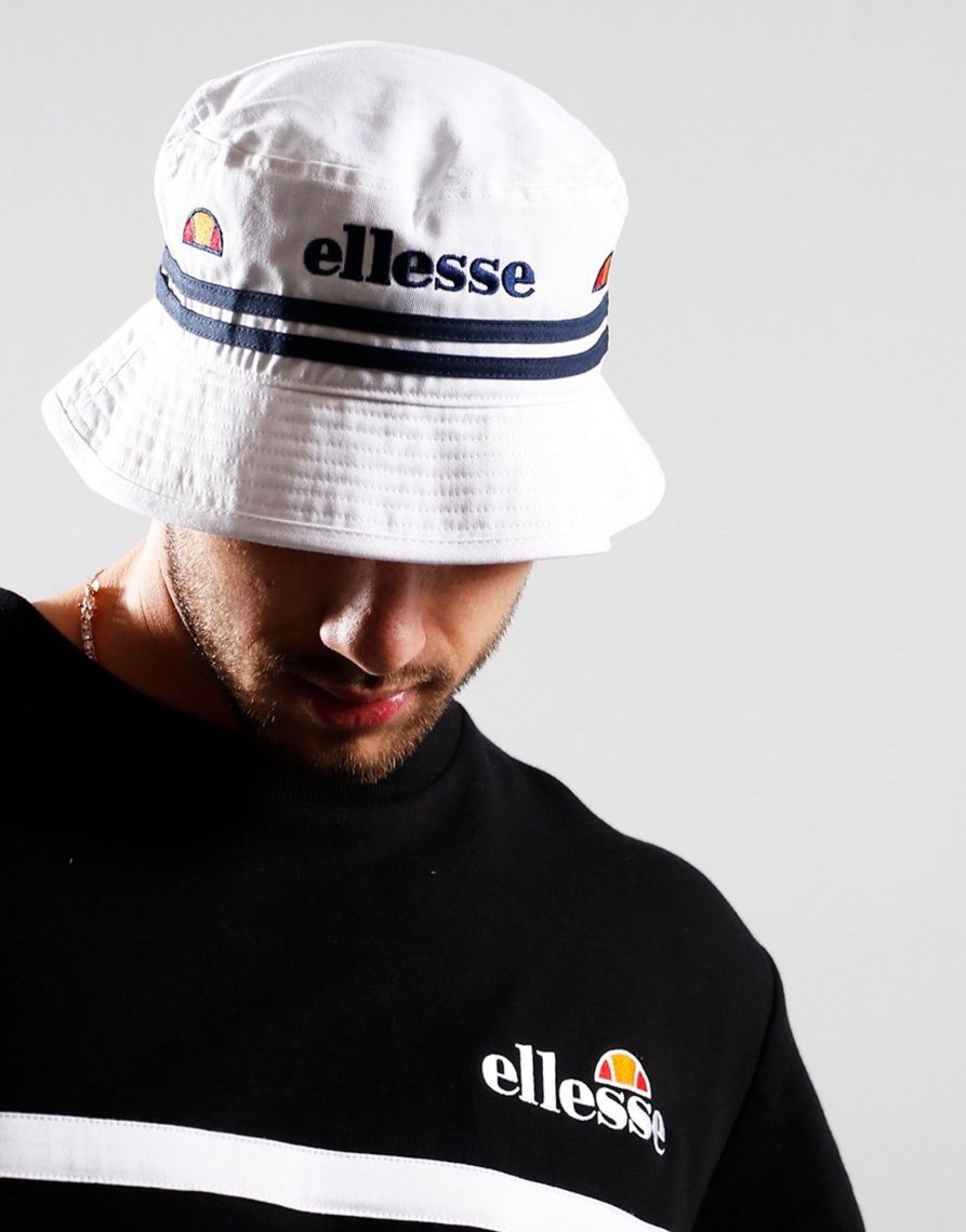 Accessories Ellesse | Ellesse Lorenzo Bucket Hat White (O/S)