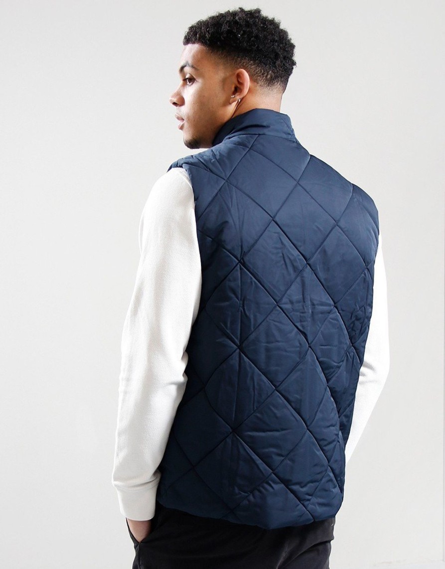 Clothing Barbour Gilets | Barbour Finchley Gilet Navy (S)