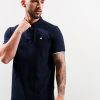 Clothing Weekend Offender Polo Shirts | Weekend Offender Sakai Polo Shirt Navy/Blue Check (S)