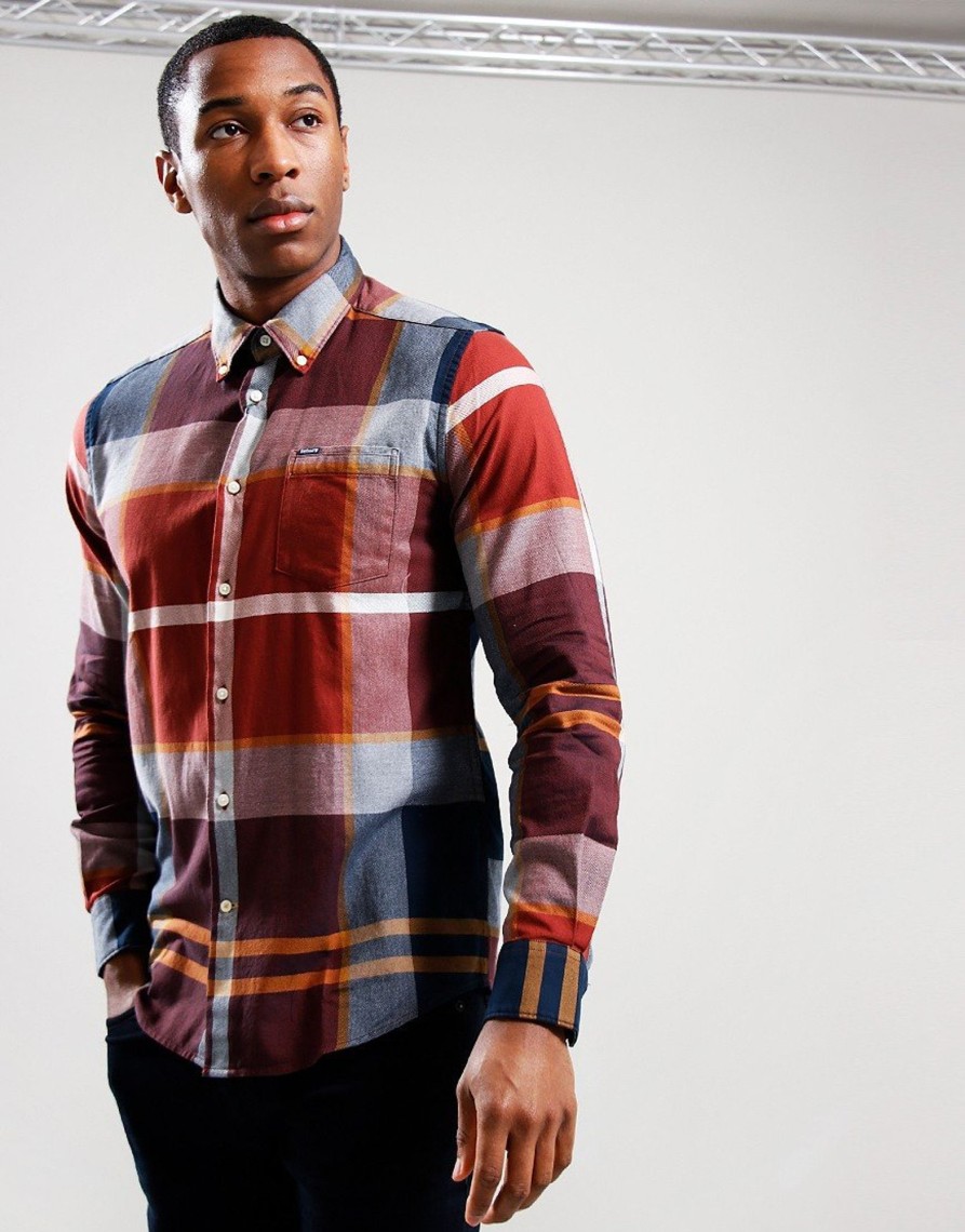 Clothing Barbour Shirts | Barbour Dunoon Long Sleeve Shirt Brackencroft Tartan (S)