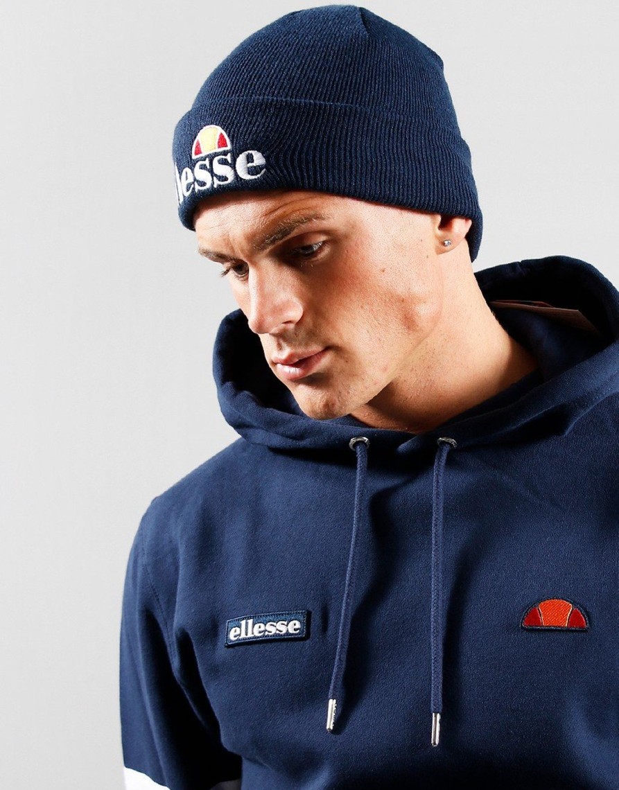 Accessories Ellesse | Ellesse Velly Beanie Hat Navy (O/S)