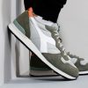 Footwear Diadora | Diadora Camaro Trainers Vetiver/Pussy Willow Grey (Uk7)