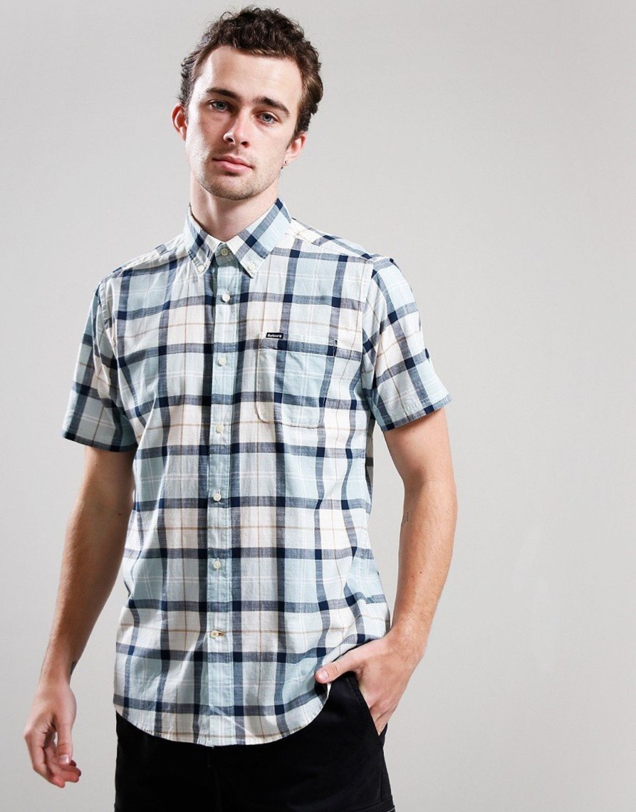 Clothing Barbour Shirts | Barbour Delton Shirt Blue Chalk (S)