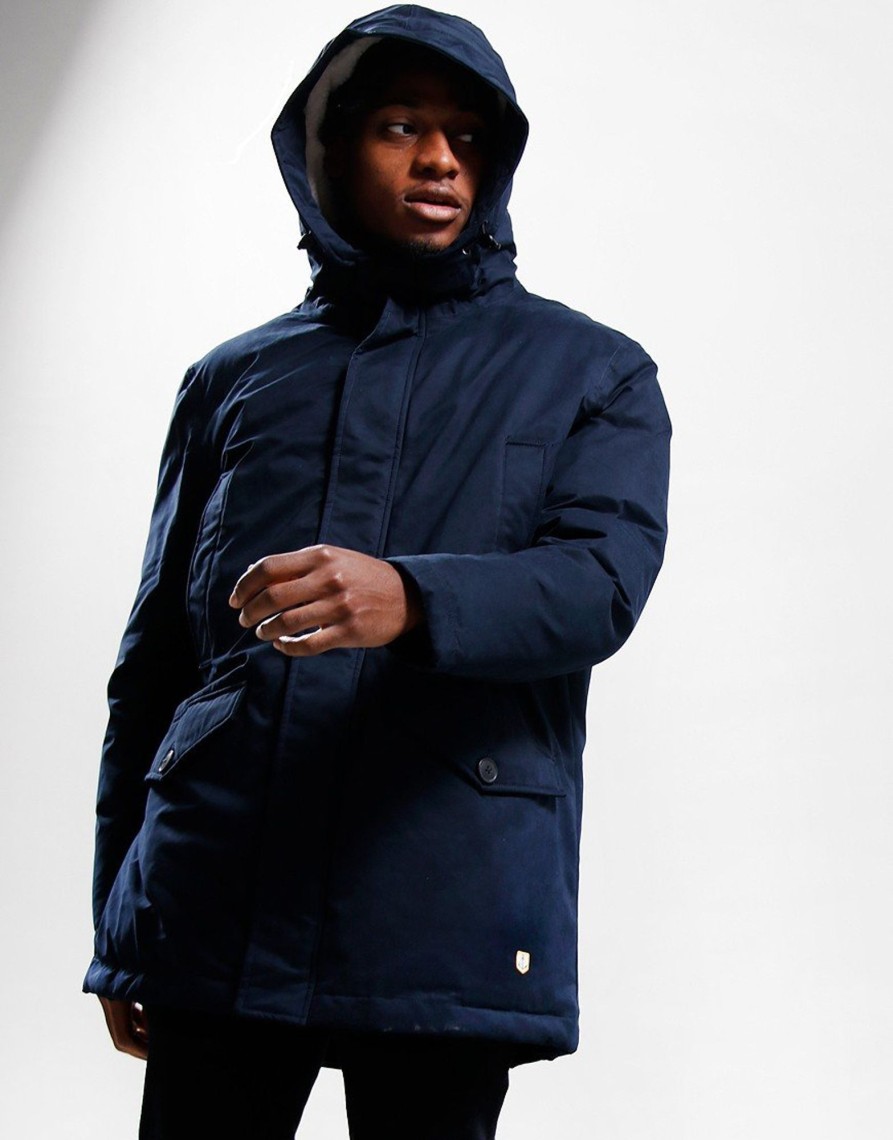 Clothing Armor Lux Jackets & Coats | Armor-Lux Quilted Parka Rich Navy (M)