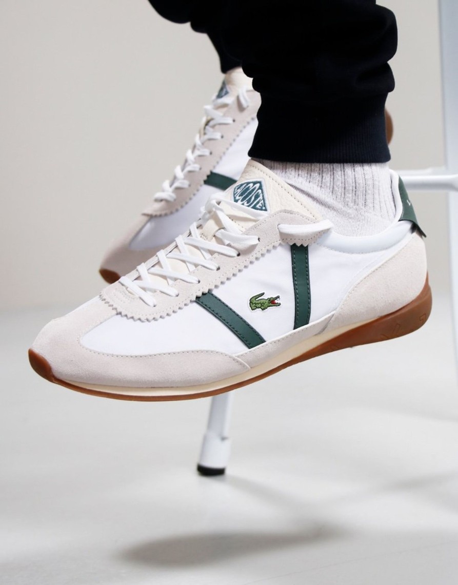 Footwear Lacoste | Lacoste Low Pro Vtg 223 Trainers White/Green (Uk7)