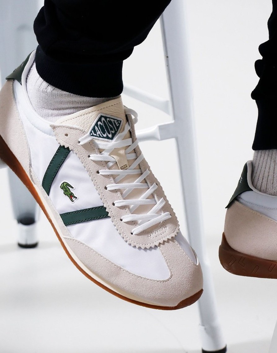 Footwear Lacoste | Lacoste Low Pro Vtg 223 Trainers White/Green (Uk7)