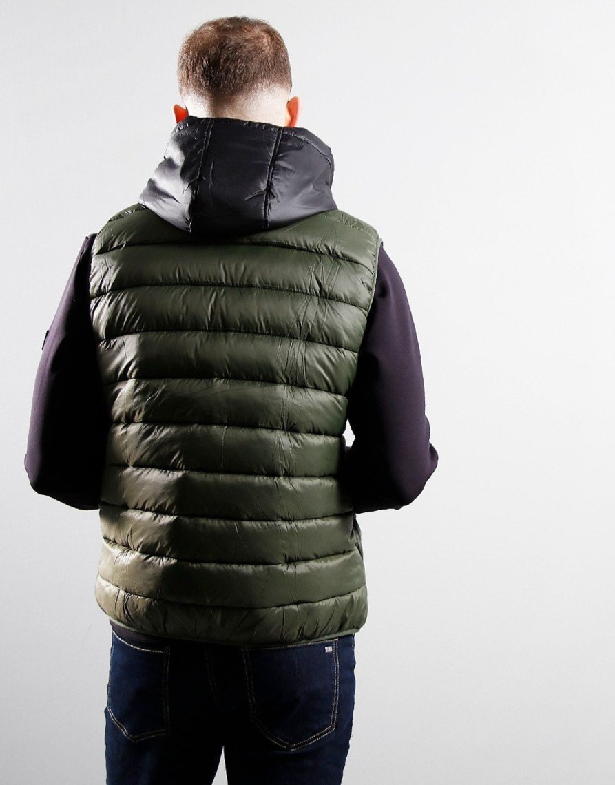 Clothing Barbour Gilets | Barbour Bretby Quilted Gilet Olive (S)