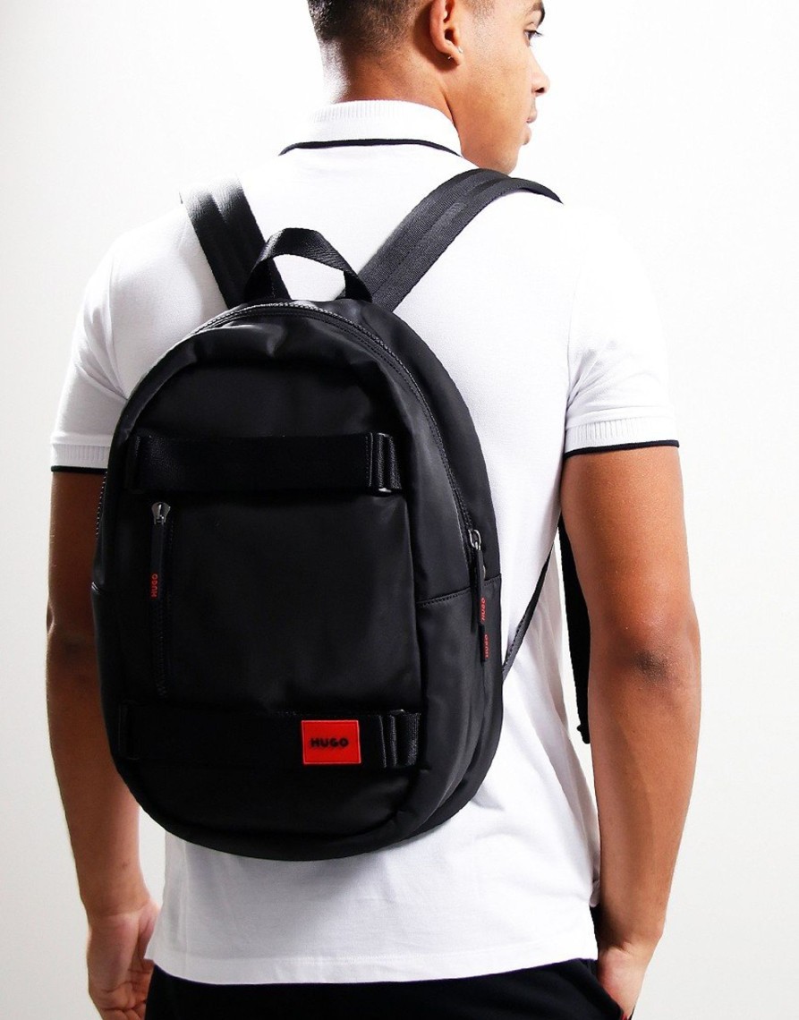 Accessories HUGO | Hugo Ethon 2.0N_Backpack Oval Black (O/S)