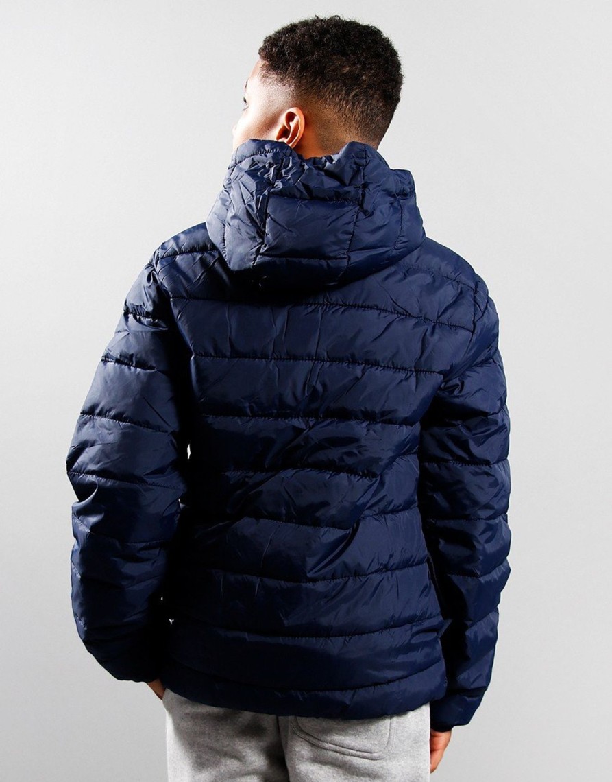 Clothing Lyle & Scott Junior Jackets & Coats | Lyle & Scott Junior Puffa Jacket Navy (3/4Yr)