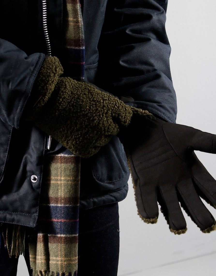 Accessories Barbour | Barbour Eskdale Gloves Olive (S)