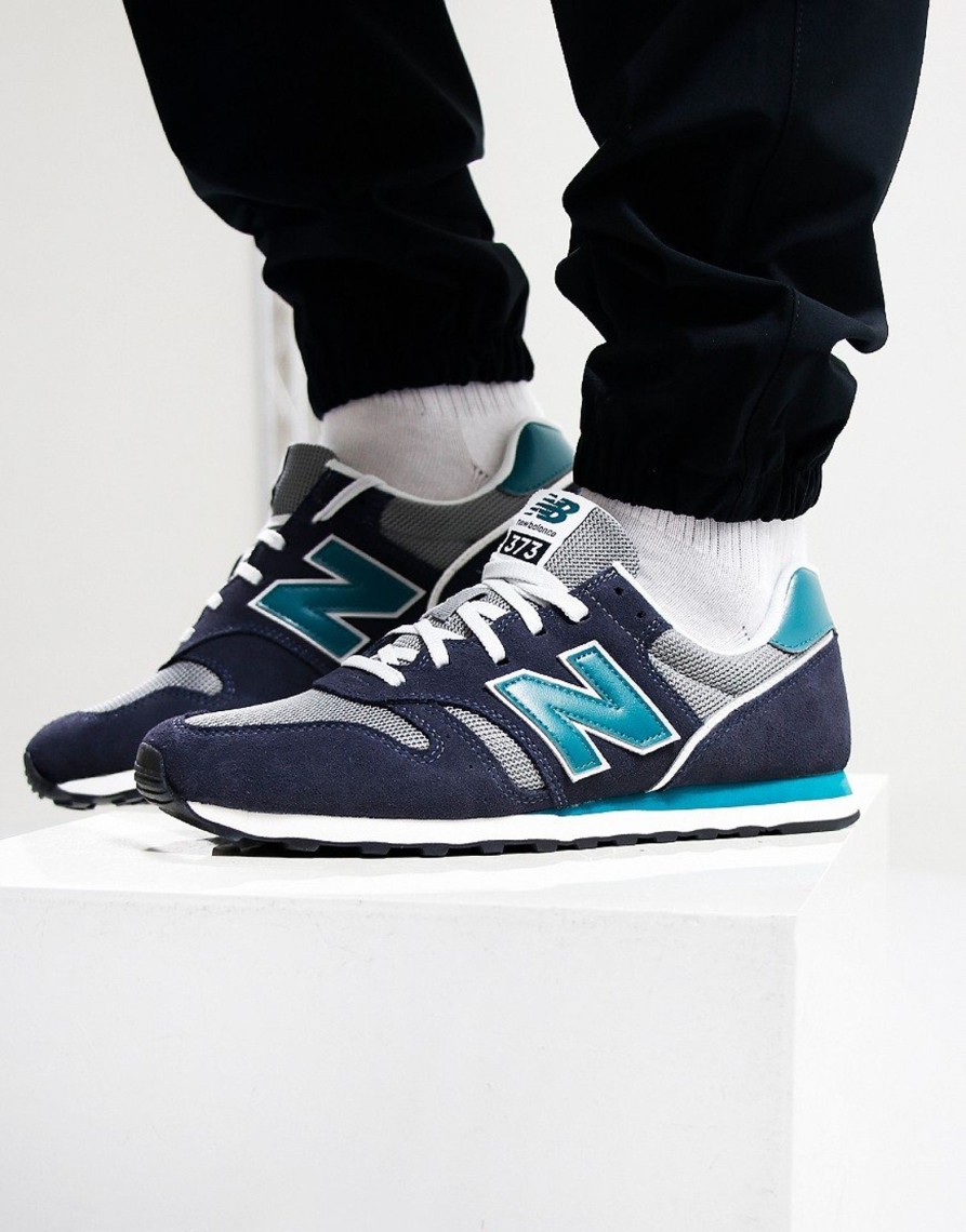 Footwear New Balance | New Balance 373 Trainers Eclipse/Vintage Teal (Uk7)