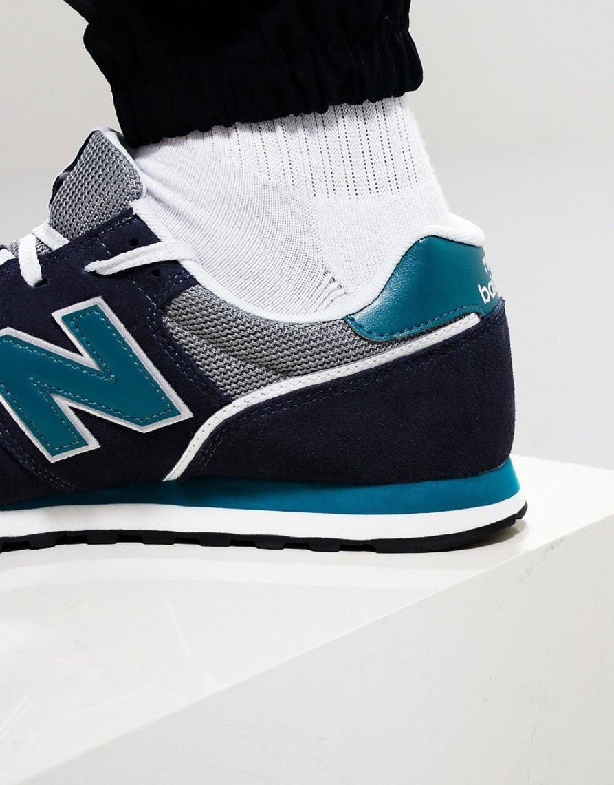 Footwear New Balance | New Balance 373 Trainers Eclipse/Vintage Teal (Uk7)