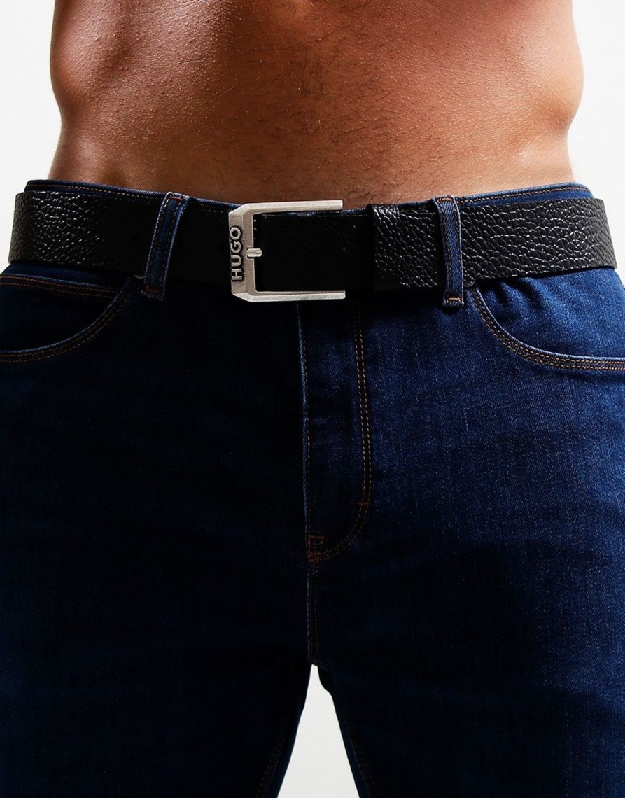 Accessories HUGO | Hugo Gelio-Gr-A_Sz40 Belt Black (M)