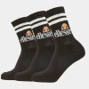 Accessories Ellesse | Ellesse Pullo 3 Pack Socks Black (M)