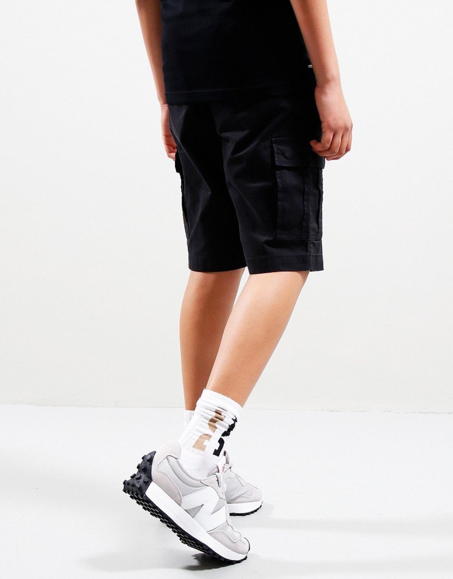 Clothing Weekend Offender Kids Shorts | Weekend Offender Kids High Desert Shorts Black (2Yr)