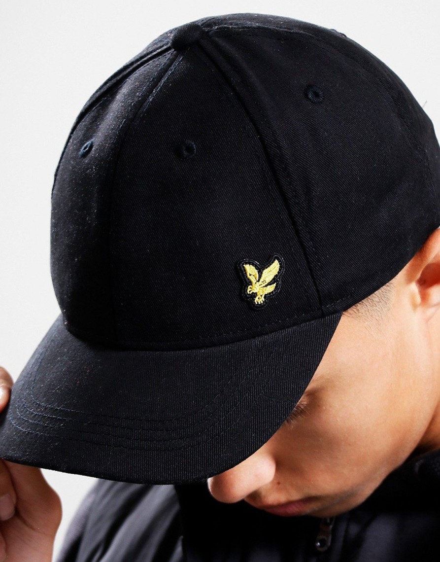 Accessories Lyle & Scott Junior | Lyle & Scott Junior Cap True Black (O/S)