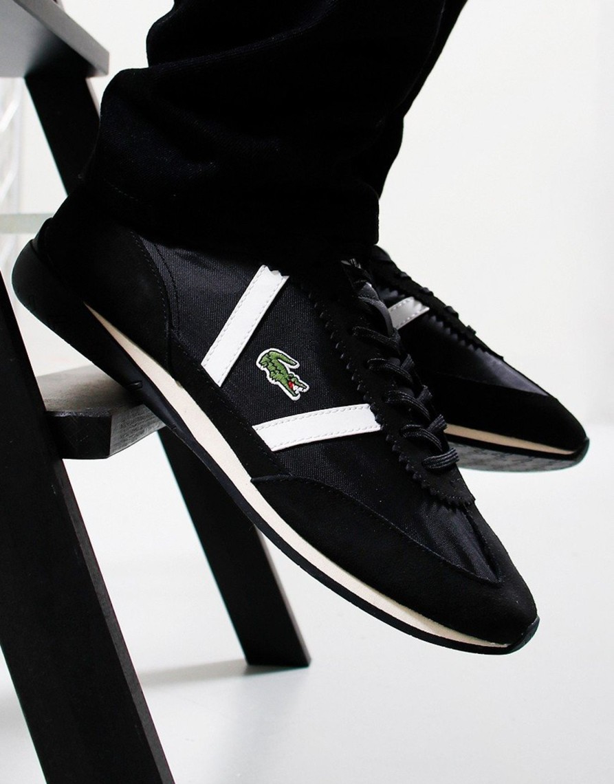 Footwear Lacoste | Lacoste Low Pro Vtg 223 Trainers Black/White (Uk7)