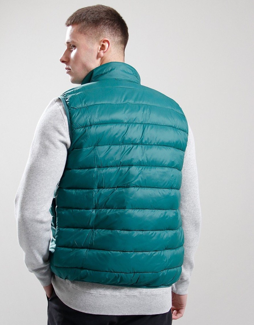 Clothing Barbour Gilets | Barbour Bretby Gilet Washed Green (S)